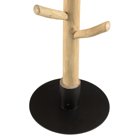 WILL Multi-Branch Coat Rack in Natural Teak - Organize Coats & Accessories