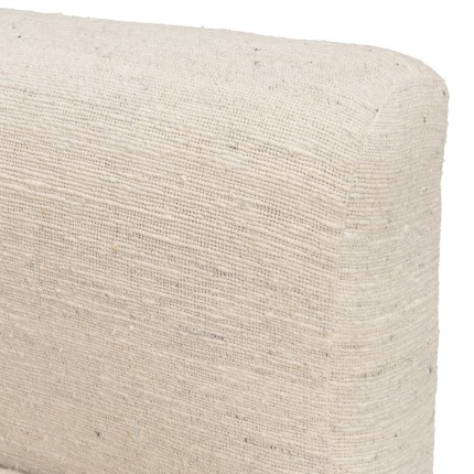 Canapé modulable GLORIA en coton gris et beige