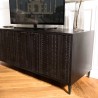 Buffet GLORIA en manguier noir 4 portes