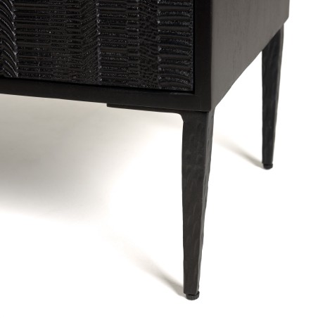 Buffet GLORIA en manguier noir 4 portes
