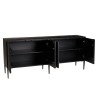 Buffet GLORIA en manguier noir 4 portes