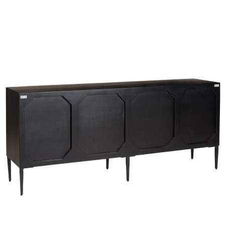 Buffet GLORIA en manguier noir 4 portes