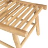 Tabouret en branches de teck naturel WILL