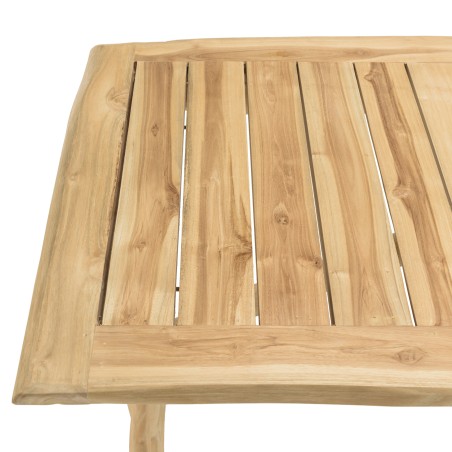 Bureau WILL en branches de teck naturel 120x60cm