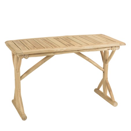 Bureau WILL en branches de teck naturel 120x60cm