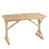 Bureau WILL en branches de teck naturel 120x60cm