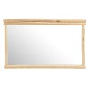 Miroir rectangulaire en branches de teck naturel
