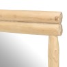 WILL - Rectangular Teak Branch Mirror