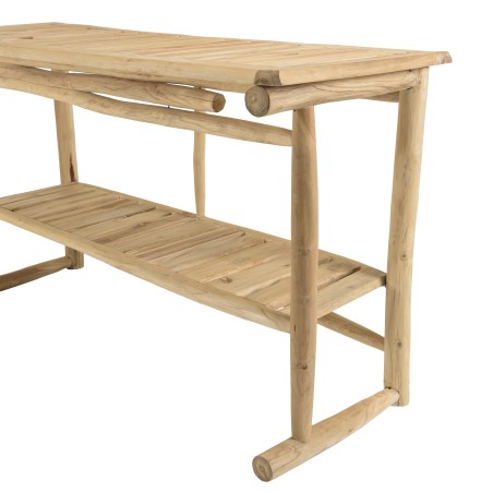 Console WILL en branches de teck naturel