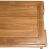 Table basse rectangulaire double plateau en teck WILL FLORES