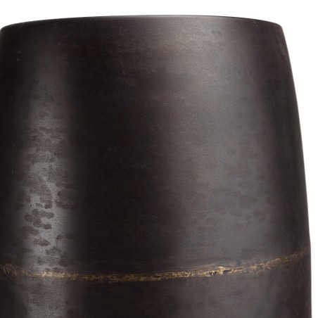 Vase JOHAN en acier couleur bronze cuivrée