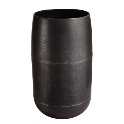 Vase JOHAN en acier couleur bronze cuivrée