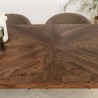 Table à manger KIARA en bois recyclé 220x100cm