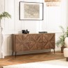 Buffet KIARA - Bois recyclé 3 portes