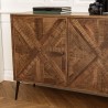 Buffet KIARA - Bois recyclé 3 portes