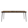 Table à manger KIARA en bois recyclé 200x100cm