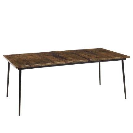 KIARA Rectangular Dining Table 200x100cm - Recycled Wood