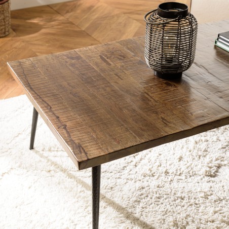 Table basse rectangulaire KIARA bois recyclé