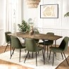 KIARA Dining Table - Recycled Wood 200x100cm | Cozy & Stylish