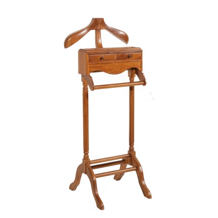 Valet de chambre bois Teck marron