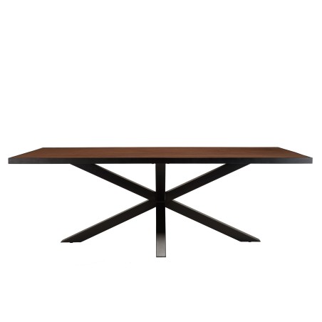 Table à manger BASILE 220x100 couleur rouille