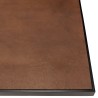 BASILE Dining Table 220x100 Rust Color Stone Effect