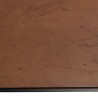 BASILE Dining Table 220x100 Rust Color Stone Effect