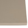 Table basse carrée WALLY en béton beige et teck