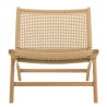 Lot de 2 fauteuils lounge de jardin VALERIA