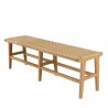 Valeria 3-Seater Garden Bench in Teak | Outdoor Furniture