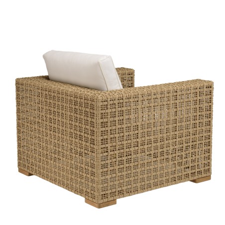 Valeria 6-Seater Garden Furniture Set - Beige Synthetic Rattan
