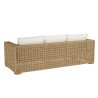 Valeria 6-Seater Garden Furniture Set - Beige Synthetic Rattan