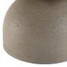Table basse ronde HECTOR 70x70cm effet béton