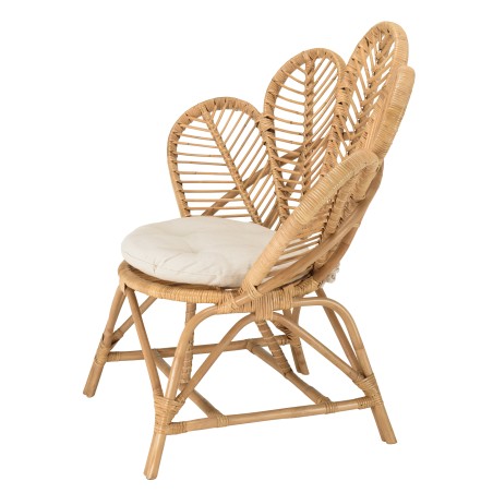 Fauteuil en rotin KALLY - Style bohème