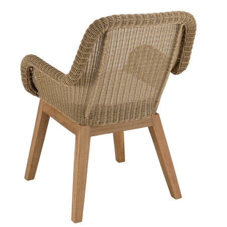 Lot 2 fauteuils jardin rotin synthétique KALLY