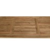 Table à manger jardin en teck recyclé 300x95cm
