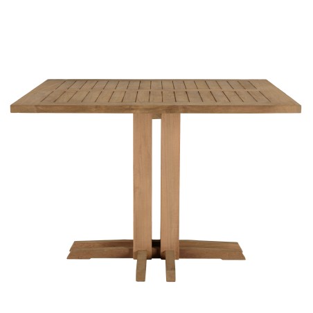 Table à manger jardin carrée KALLY 110x110cm