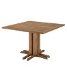 Table à manger jardin carrée KALLY 110x110cm