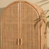 KALLY - 2-door Rattan Cabinet | Honey Brown Cane Work