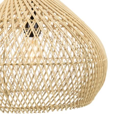 Suspension SIXTINE en rotin naturel 40x40cm
