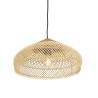 Suspension SIXTINE en rotin naturelle 40x40cm