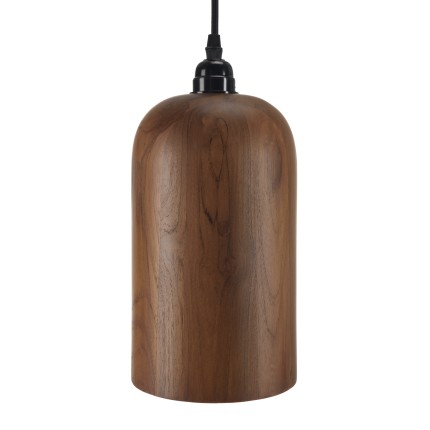 Suspension SIXTINE en bois de teck recyclé