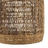 Suspension SIXTINE en abaca naturel et teck recyclé