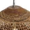 SIXTINE 'Ball' Pendant Light 60x60cm - Natural Abaca & Teak