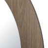 Miroir rond JULIA 80x80cm couleur mocha