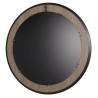 Miroir rond JULIA 80x80cm couleur mocha