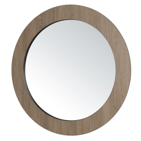 Miroir rond JULIA 80x80cm couleur mocha