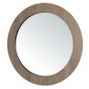 Miroir rond JULIA 80x80cm couleur mocha