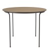 Table basse ronde JULIA 60x60cm mocha
