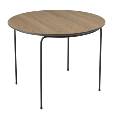 Table basse ronde JULIA 60x60cm mocha